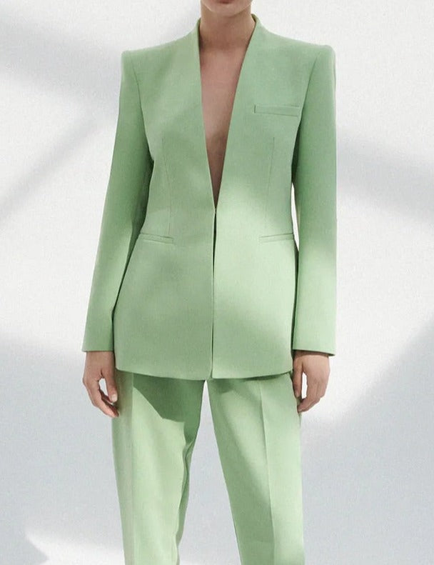 WW | Blazer - Damen - Stilvolles Set aus Hochwertigem Stoff mit Perfektem Sitz