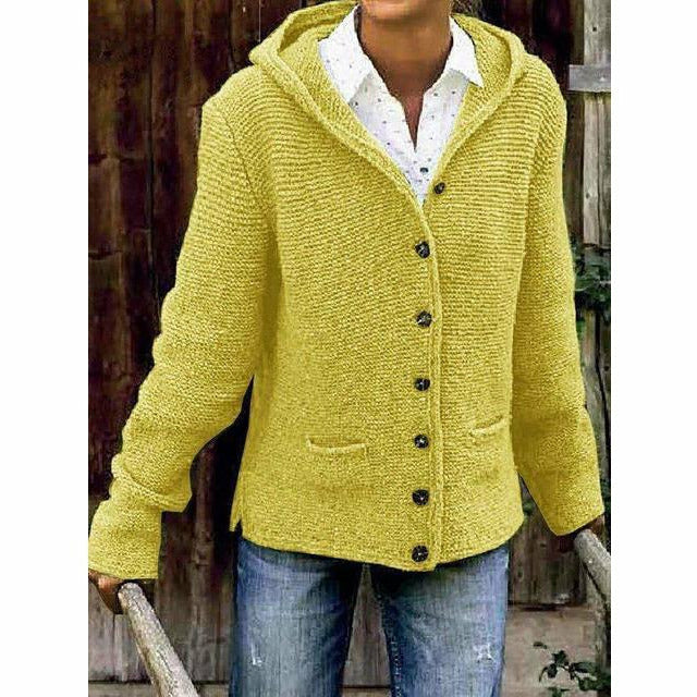 WW | Vintage Kapuzenstrickmantel