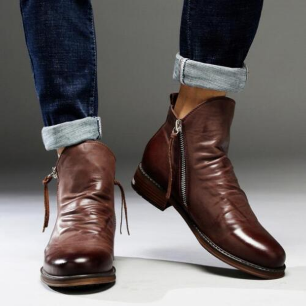W&W - Stiefel aus Leder