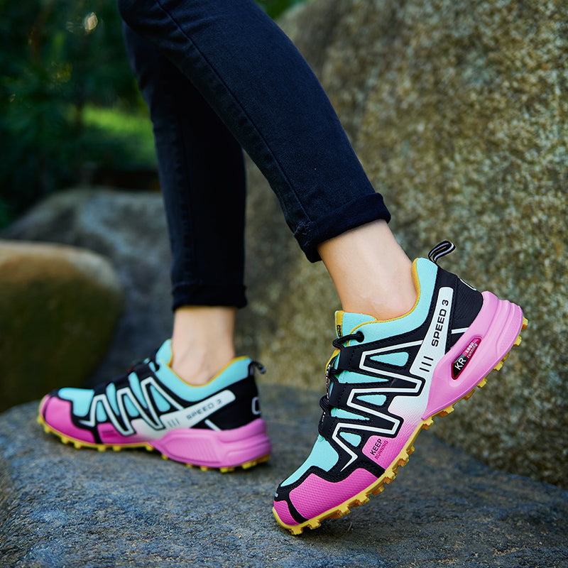 WW | Speed 3 Leichte Wanderschuhe Für Damen, Rutschfest Und Bequem