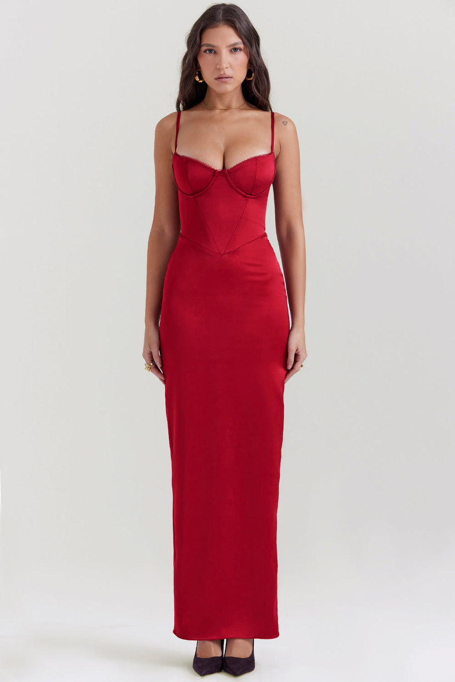 WW | Korsett Maxi Kleid