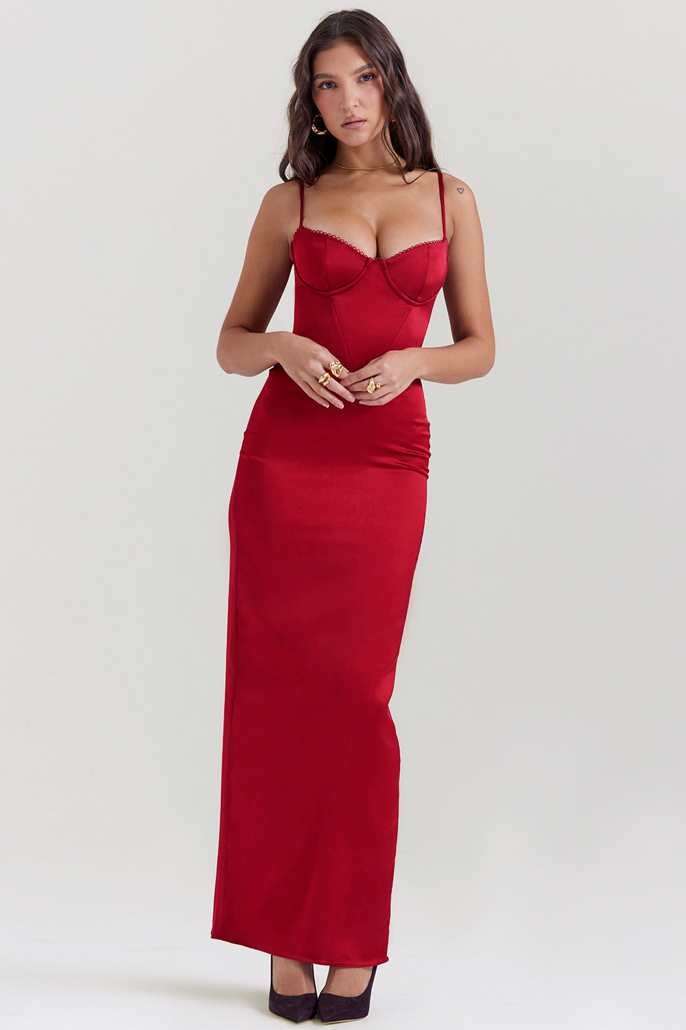WW | Korsett Maxi Kleid