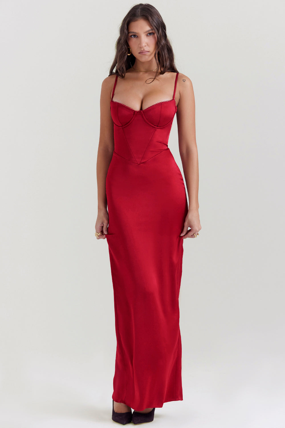 WW | Korsett Maxi Kleid