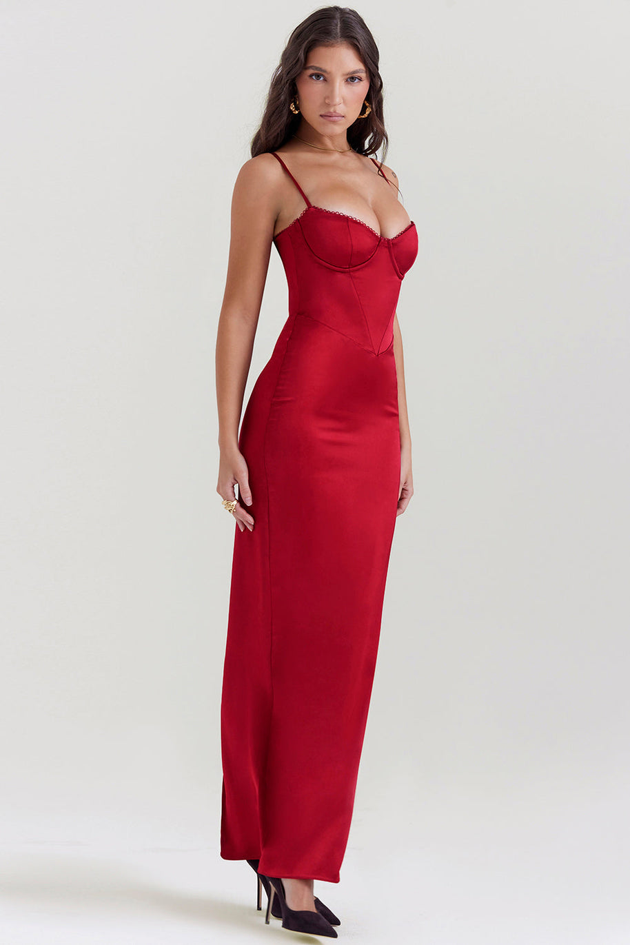 WW | Korsett Maxi Kleid