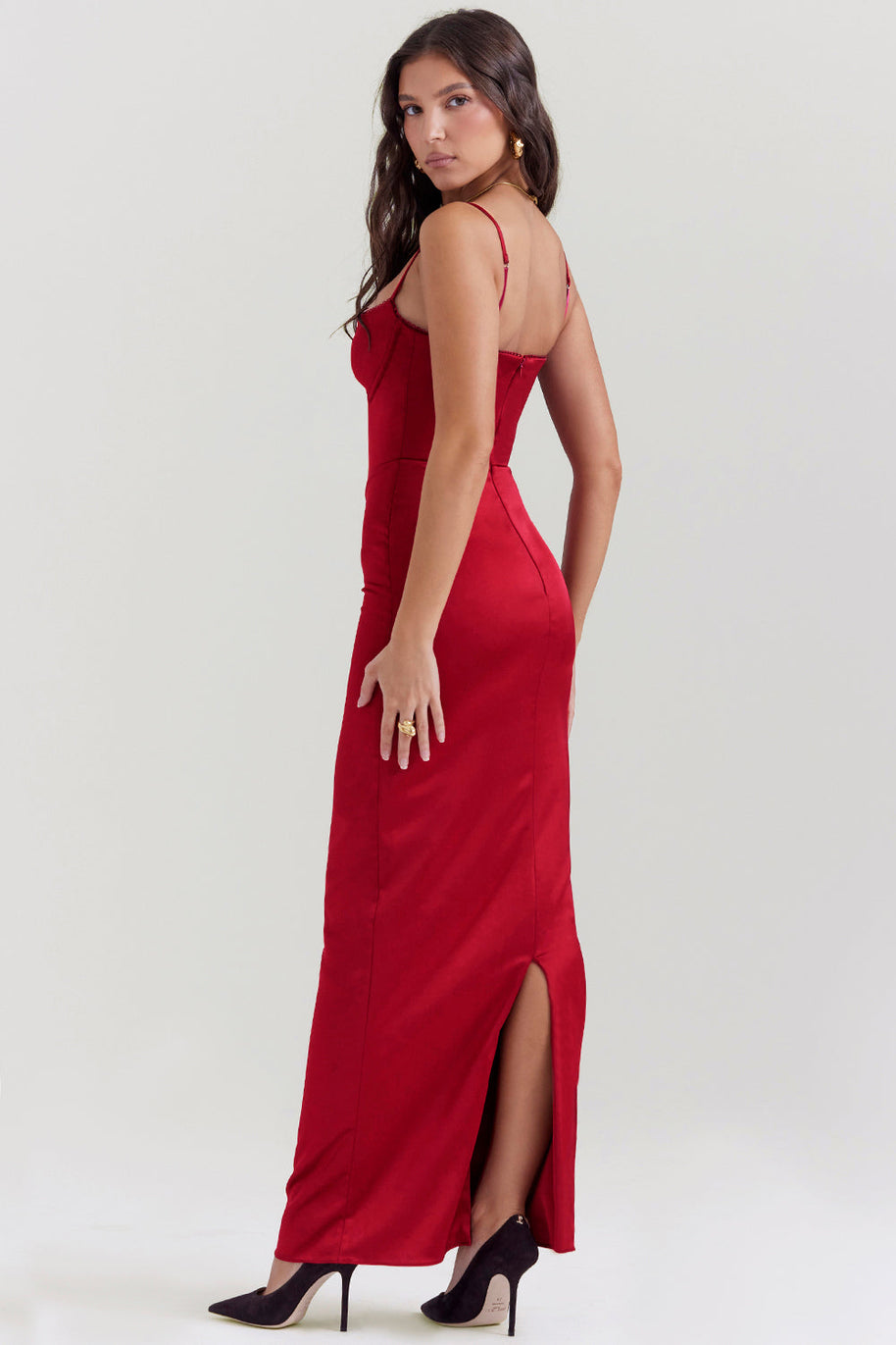 WW | Korsett Maxi Kleid