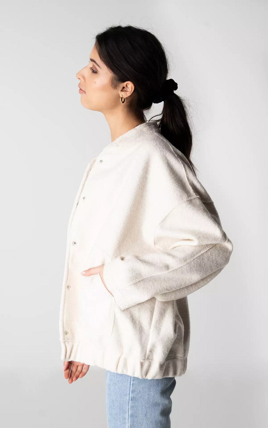 WW | Weit geschnittene Luxus-Bomberjacke für Damen Bestseller Herbstjacke 2023