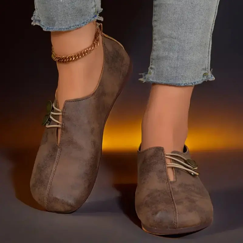 WW | Elegante Ergonomische Flachschuhe mit Weicher Sohle