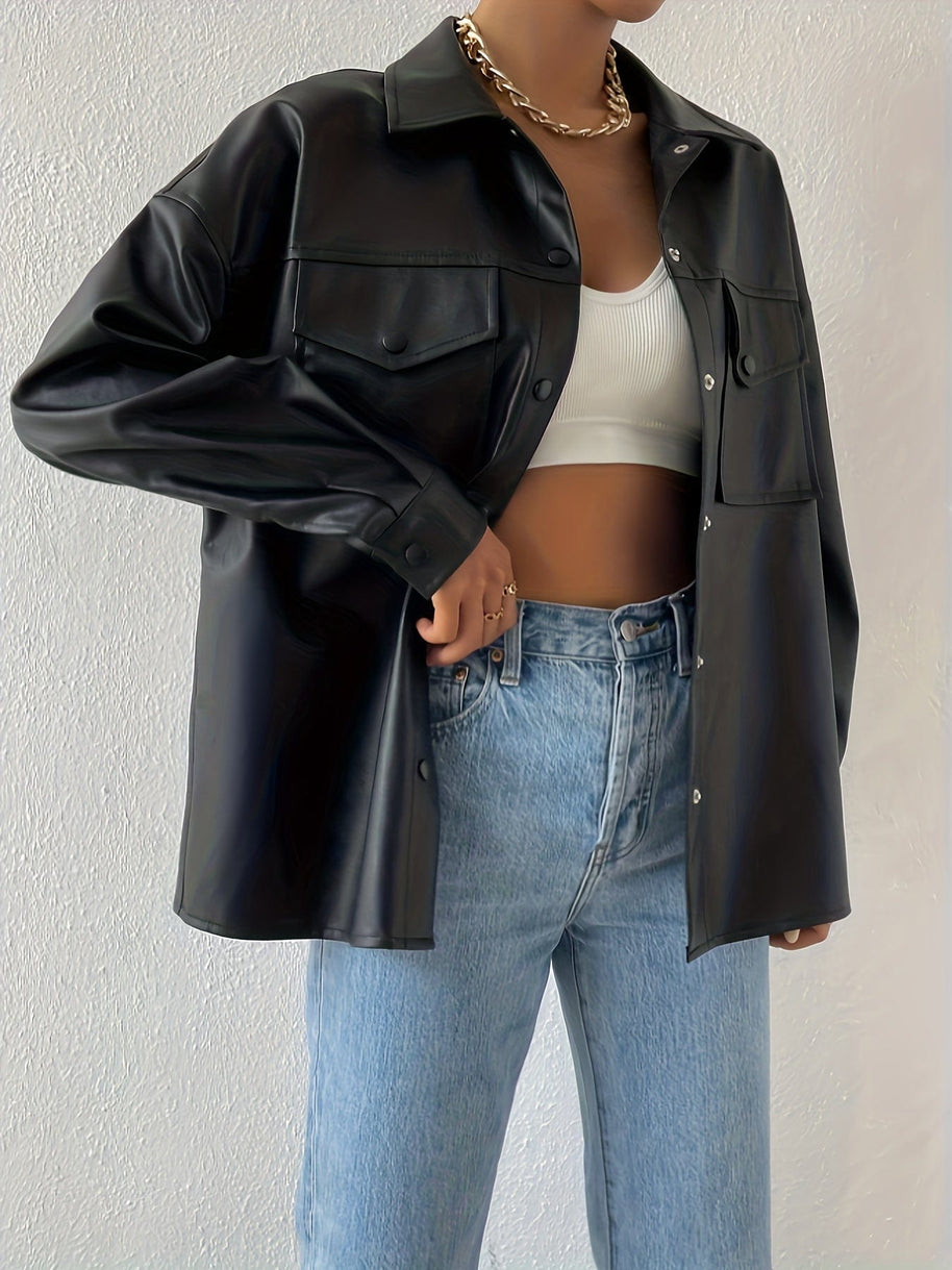 WW | Stylische Lederjacke Für Herren