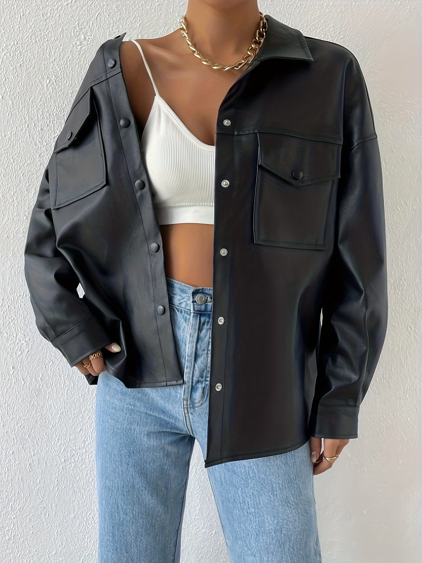WW | Stylische Lederjacke Für Herren