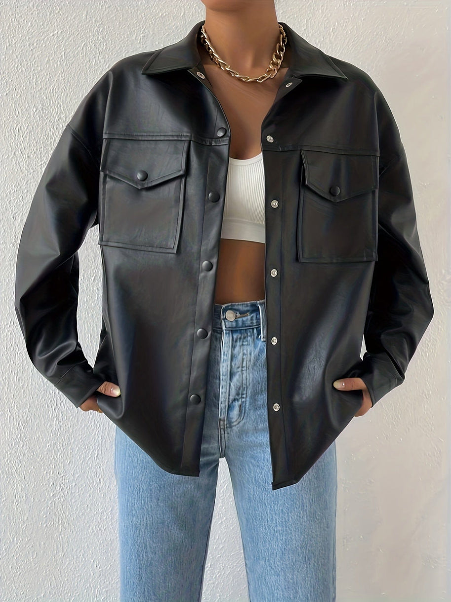 WW | Stylische Lederjacke Für Herren