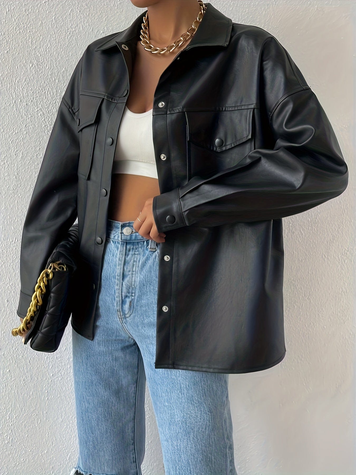 WW | Stylische Lederjacke Für Herren