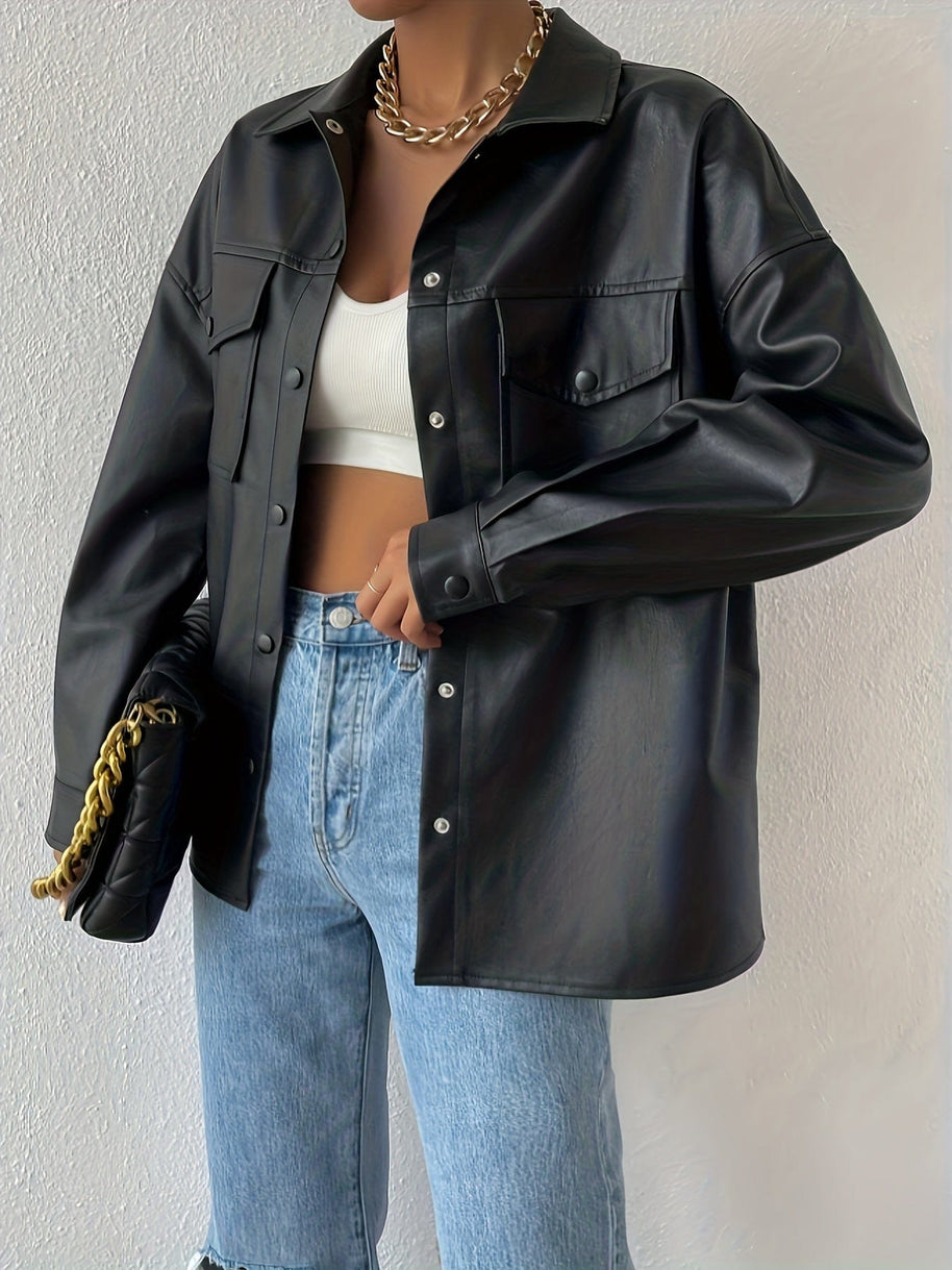WW | Stylische Lederjacke Für Herren