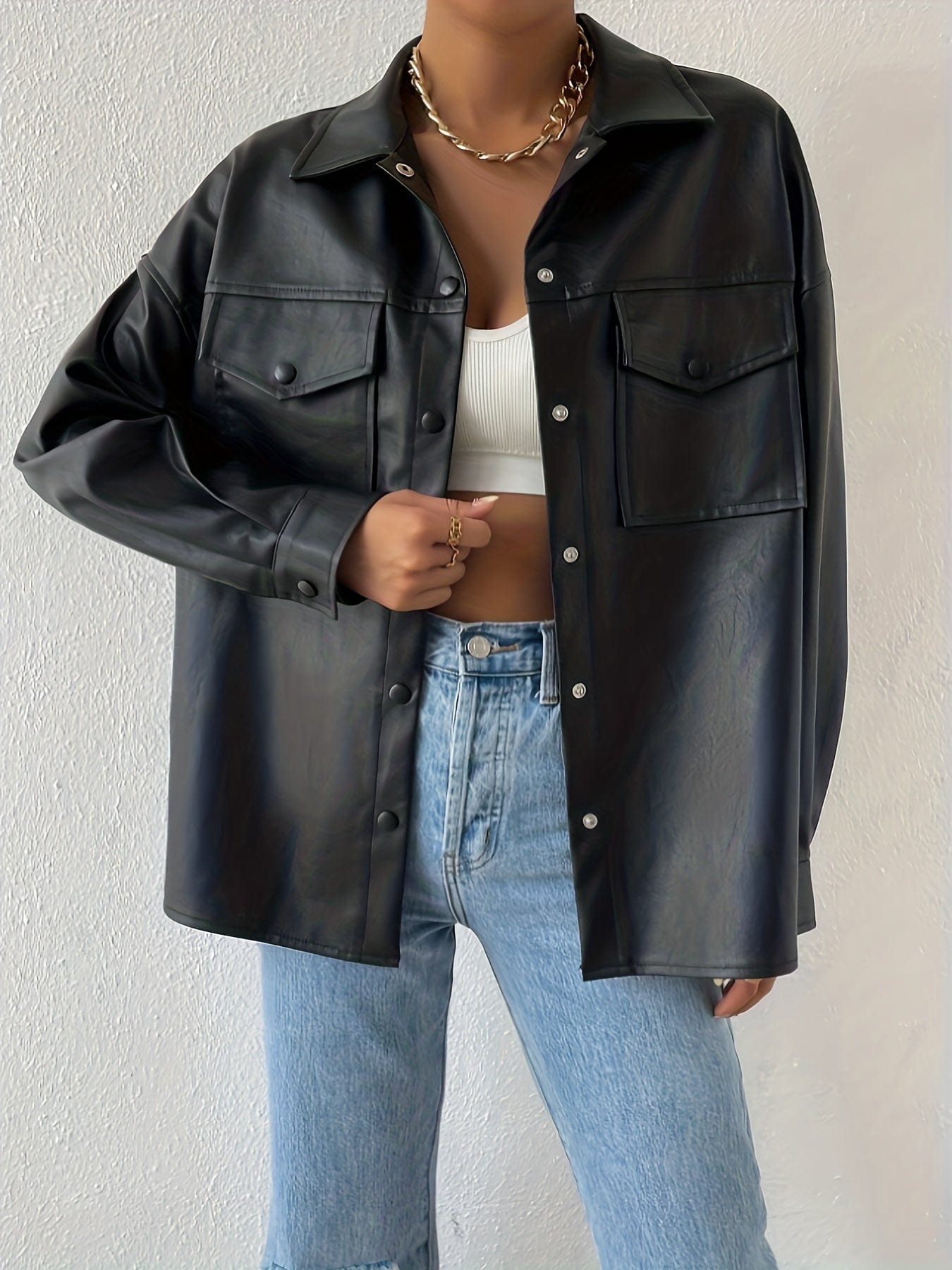 WW | Stylische Lederjacke Für Herren