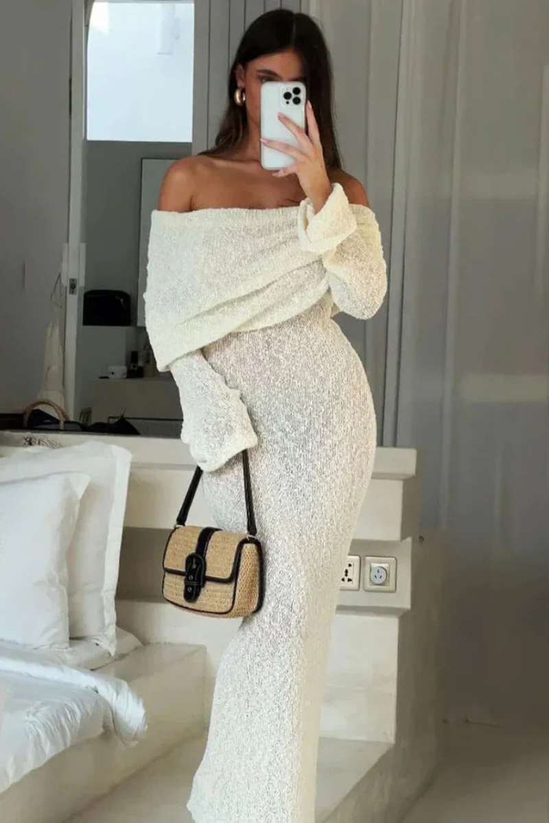 WW | Elegante Weiße Kleider Maxi