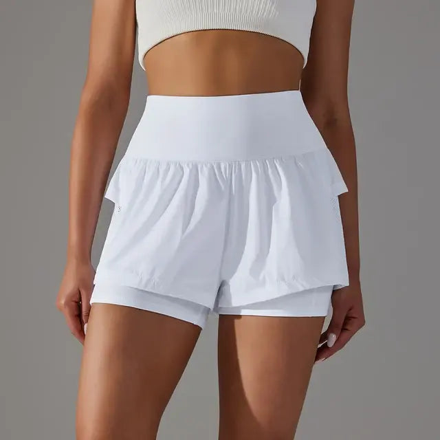 WW | Gym Sport Laufshorts Für Damen Mit Hoher Taille
