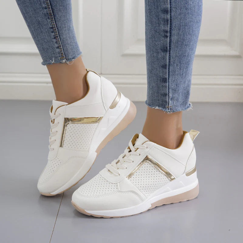 Weiß orthopädische schuhe sneaker