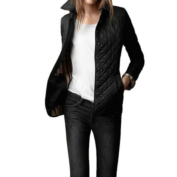 W&W - Die elegante schlanke Seiden-Baumwoll-Jacke