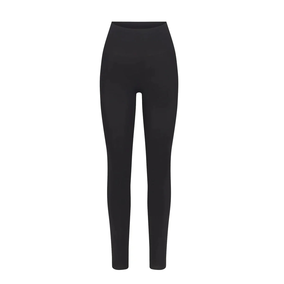 Schwarz nahtlose Leggings