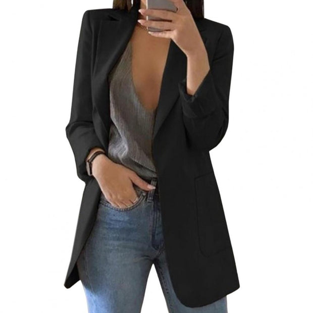WOLF Blazer-Jacke mit großen Taschen