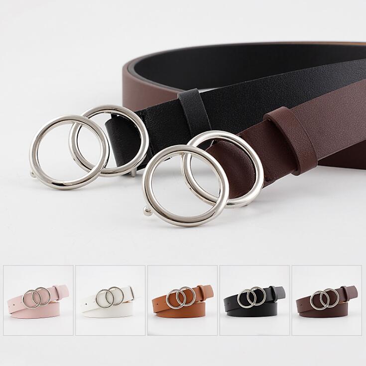 Beltona - Damen-Ledergürtel mit O-Ring-Schnalle - FashionWOLF