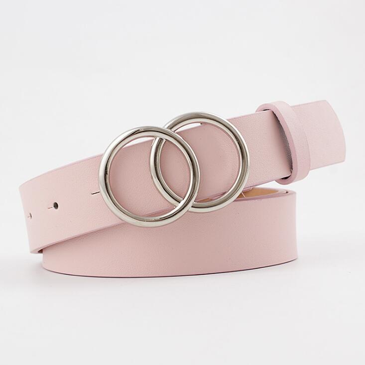 Beltona - Damen-Ledergürtel mit O-Ring-Schnalle - FashionWOLF