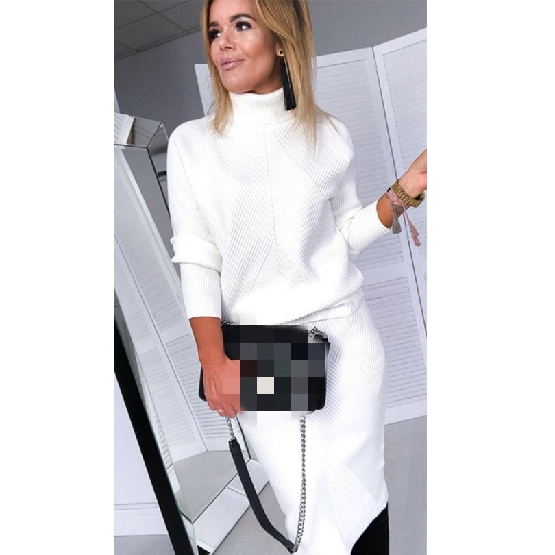 Shanin™- Ein super kuscheliges Strickkleid für die kalten Tage - Wolf Fashion