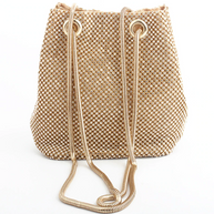 WW | Schultertasche - Schwarz, Silber Gold - Luxus und Vielseitige Ausstrahlung