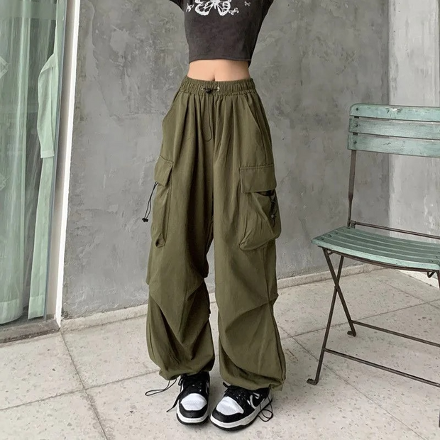 WW - Cargo Hose mit hoher Taille