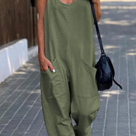 WW | Leinen Overall