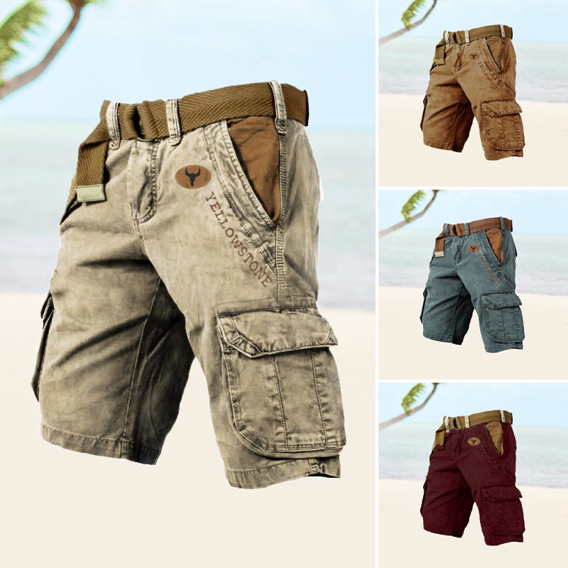 WW | Cargoking: Herren Cargo Shorts Mit Mehreren Taschen
