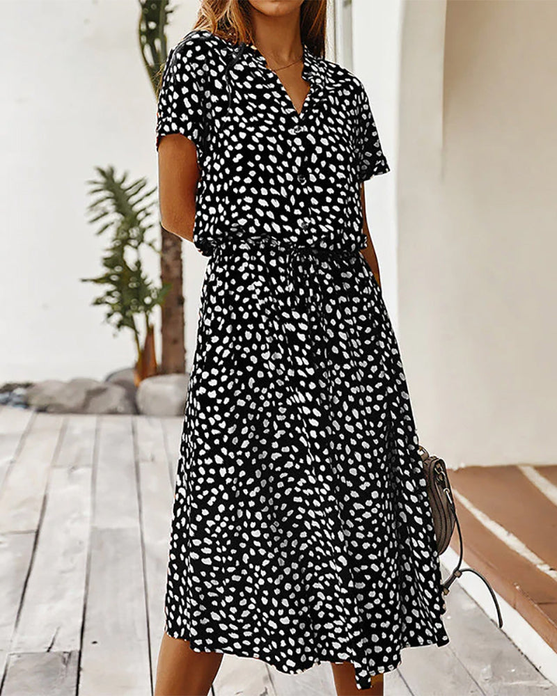 WW | Midi Tupfenkleid