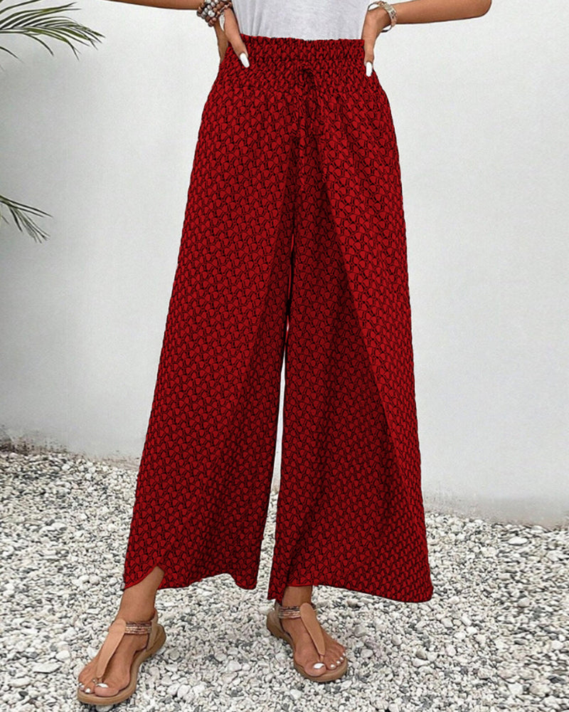 WW | Damenhose mit geometrischem Druck