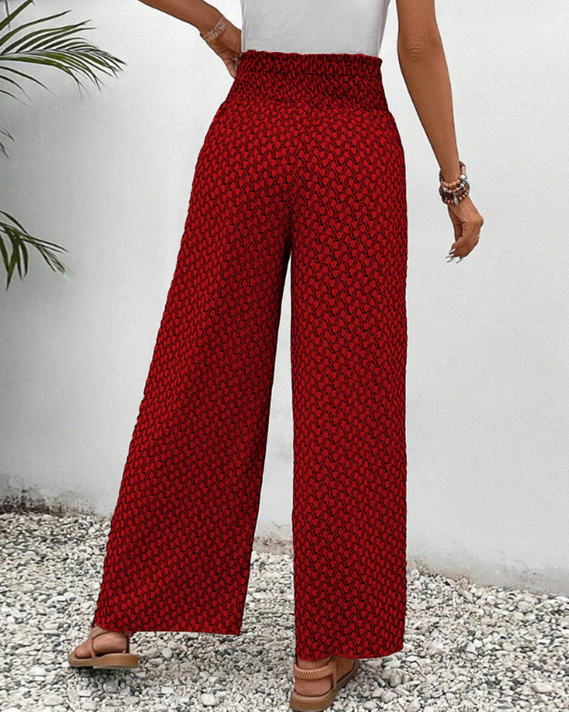 WW | Damenhose mit geometrischem Druck