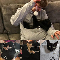 Einfarbiger Kapuzenpulli für Haustiere