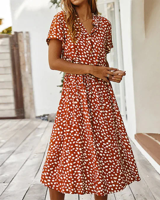 WW | Midi Tupfenkleid