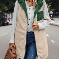 Thermoweste mit Kapuze