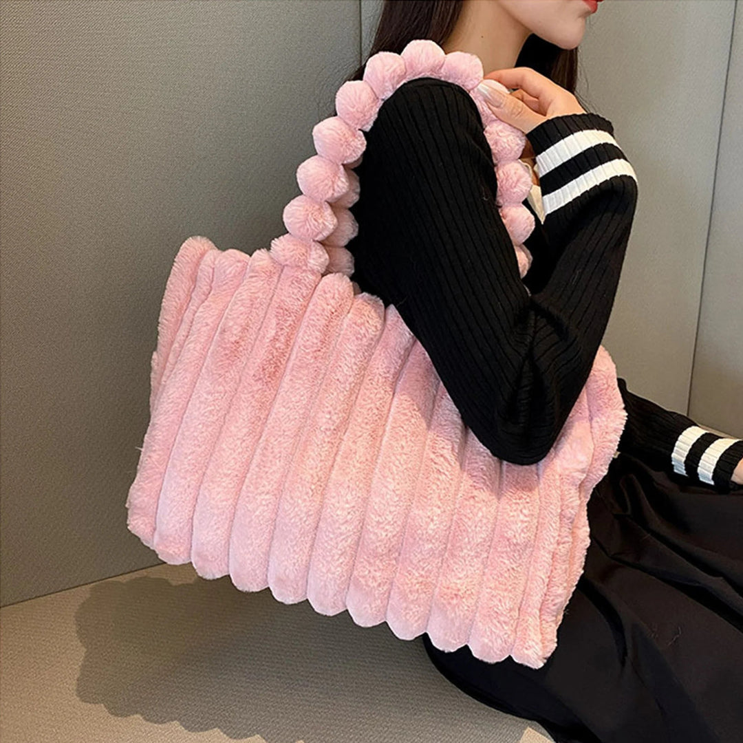 W&W Mode - Plüsch-Handtasche