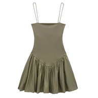 Sophia™ - Popelin-Minikleid mit Puffärmeln