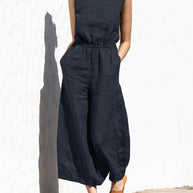 WW | Klassischer Baumwoll Jumpsuit