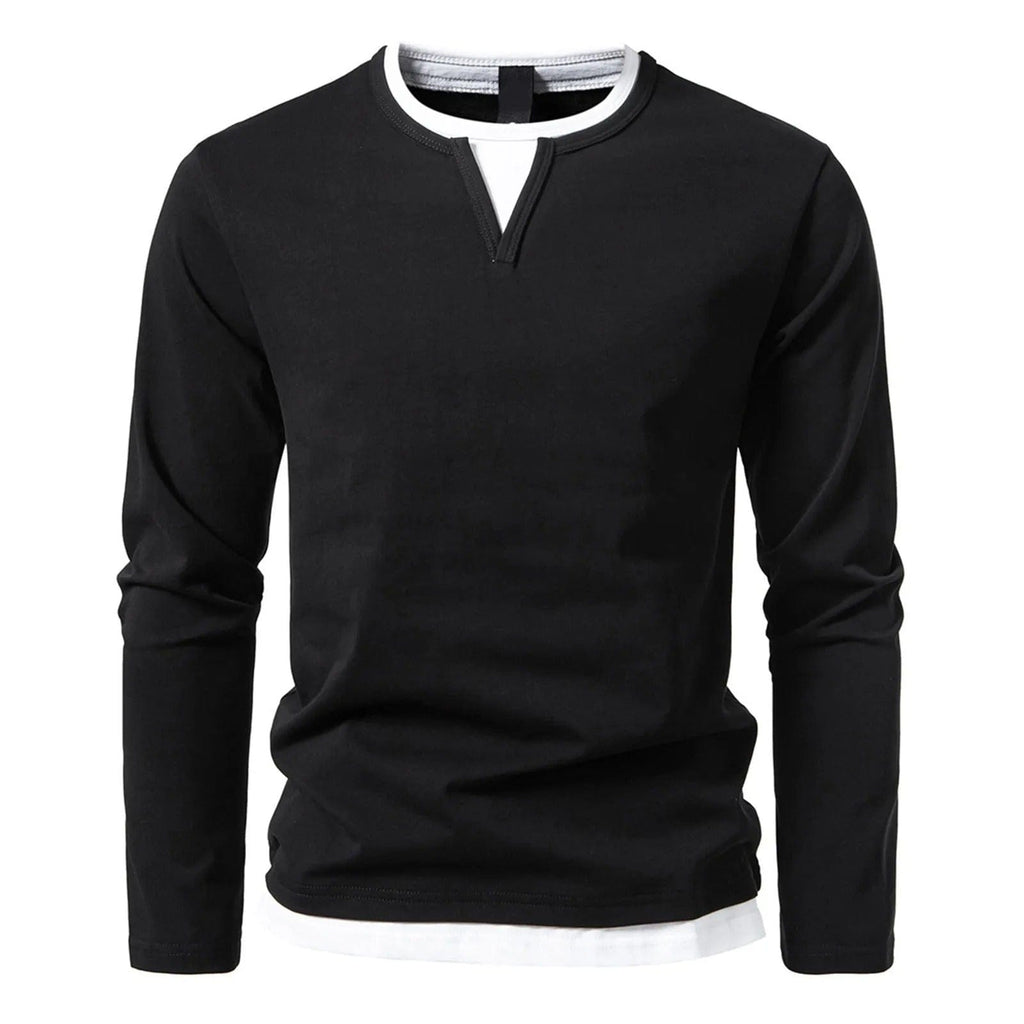 WW | modernes Langarm T Shirt für Herren