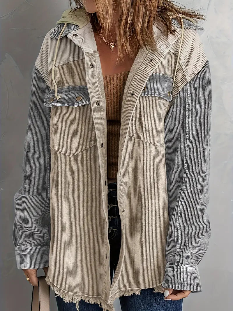 Mühelos und trendige Jacke