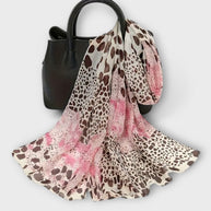 WW | Leoparden Chiffon Schal