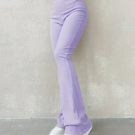 WW | Taille Ribcord Schlaghose - Trendy Damen Alltagshose