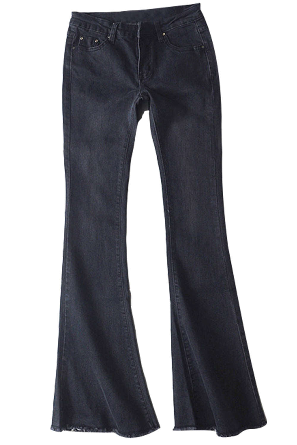 Damen-Jeans mit geradem Bein und klassischer Passform