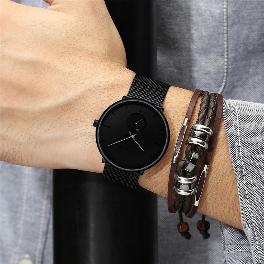 WW | Zeitlose, Minimalistische Herrenuhr