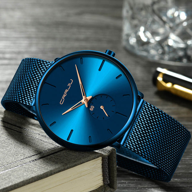 WW | Zeitlose, Minimalistische Herrenuhr
