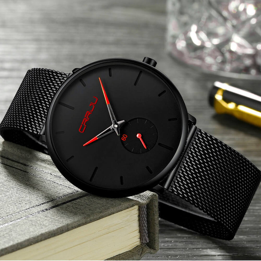 WW | Zeitlose, Minimalistische Herrenuhr