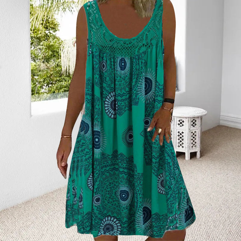 W&W Mode | Ärmelloses Plus Size Sommerkleid
