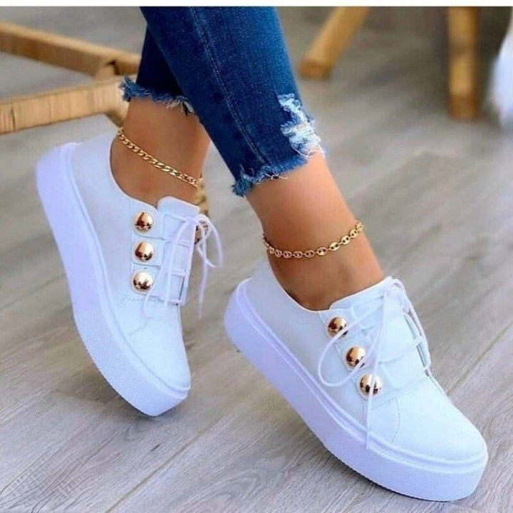 W&W Mode | Bequeme Frauenschuhe Mit Schnürsenkeln