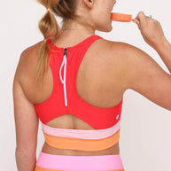 WW | Madi Texturiertes Farbblock Bikini-Set